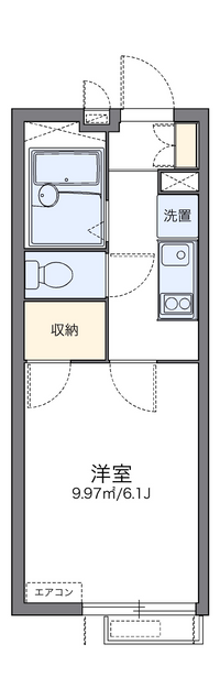 レオパレスＫＥＮ　Ⅰ 間取り図