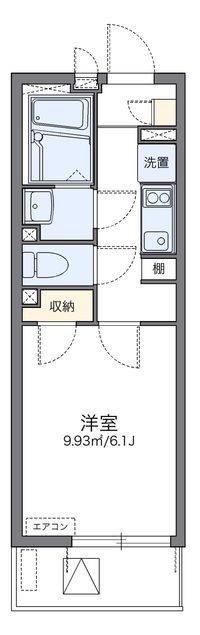 レオネクストラグレージュⅢ 間取り図