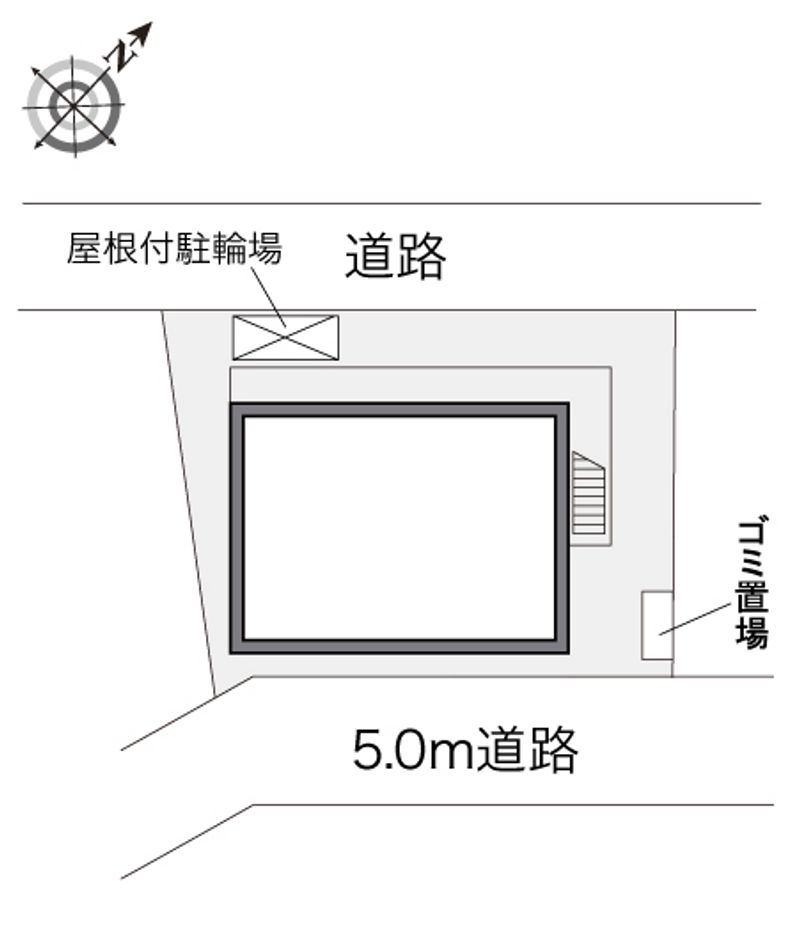 レオパレスメルベーユ 配置図