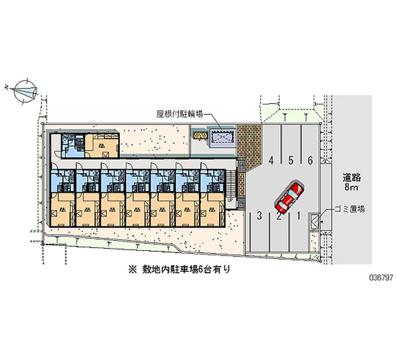 36797 Monthly parking lot