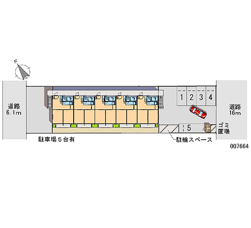 07664月租停车场