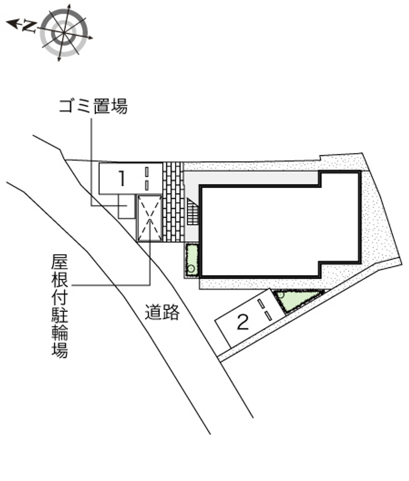 レオパレススターポート３１ 配置図