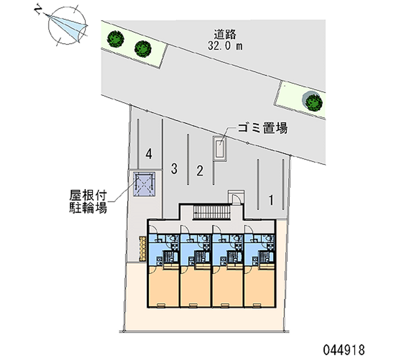 44918 Monthly parking lot