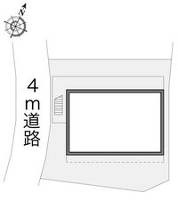 レオパレスメゾン・ド・矢向 配置図