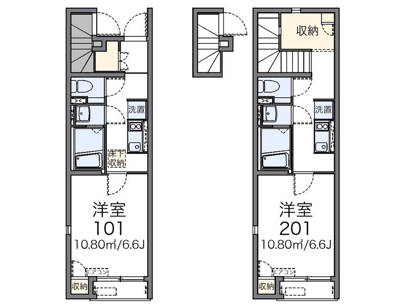 レオネクストＫ　ひかりⅡ 間取図