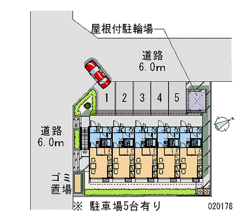 レオパレスＮＫ 月極駐車場