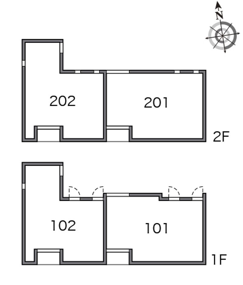 レオネクストエスペランサ 間取り配置図