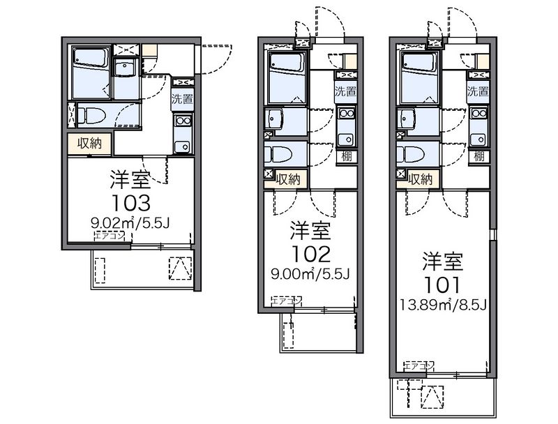 レオネクストキオラ 間取り