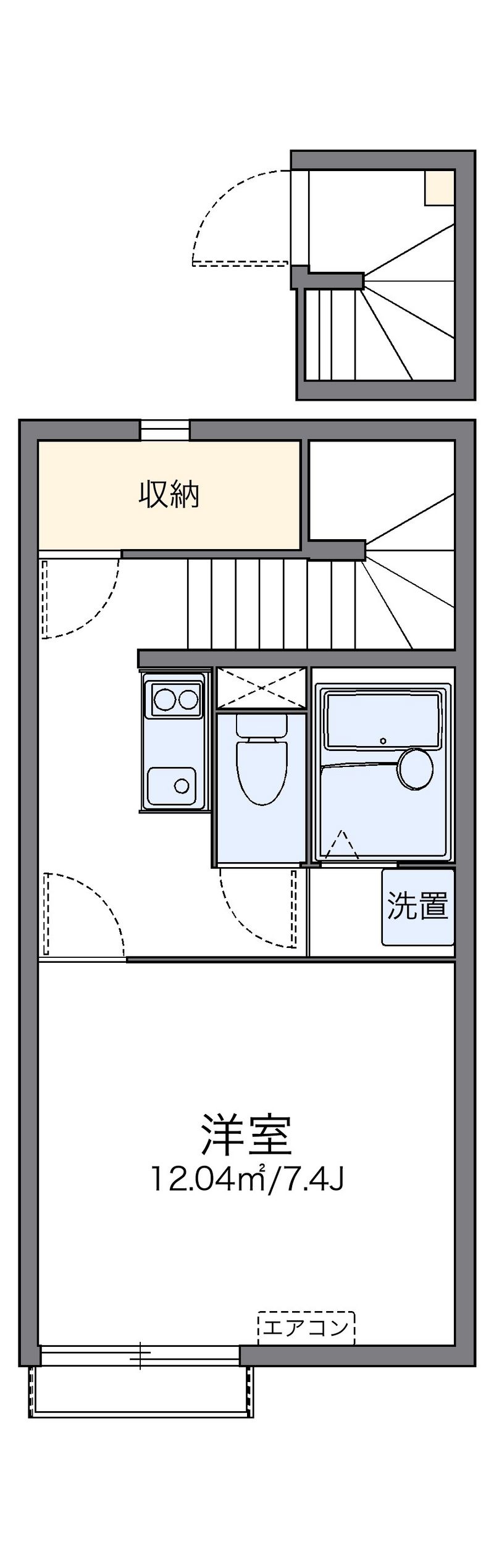 レオネクストフェリーチェ１号館 間取図