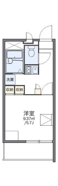 レオパレスＴＡＫＡＫＵＲＡ 間取り図