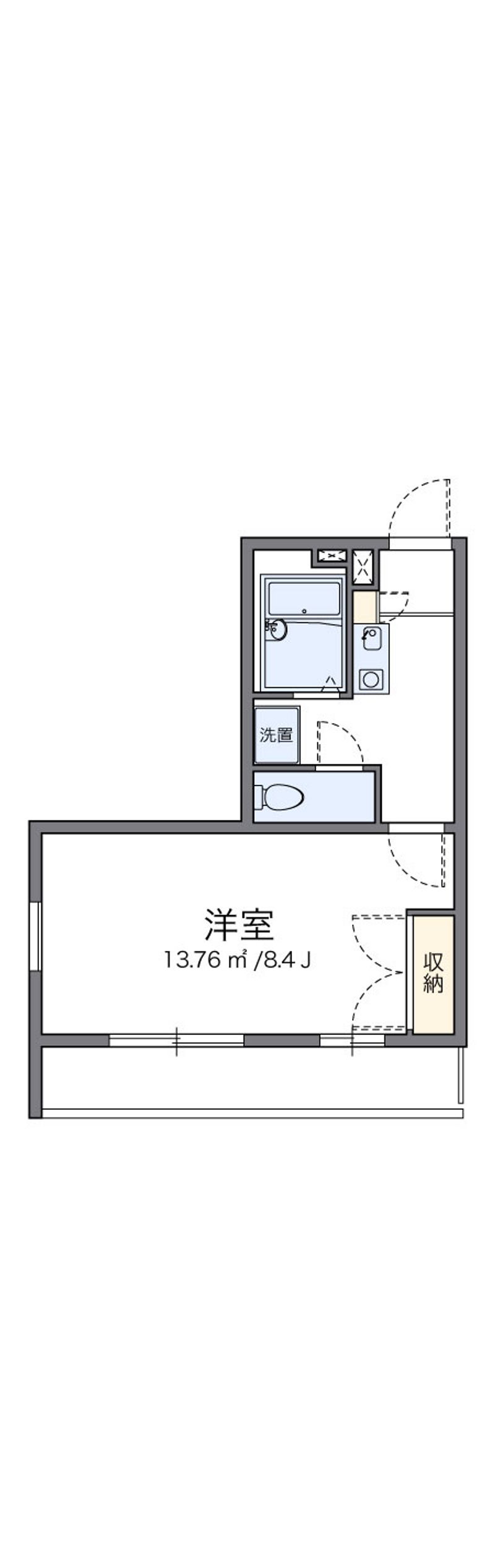 レオパレスエスペランサ 間取図