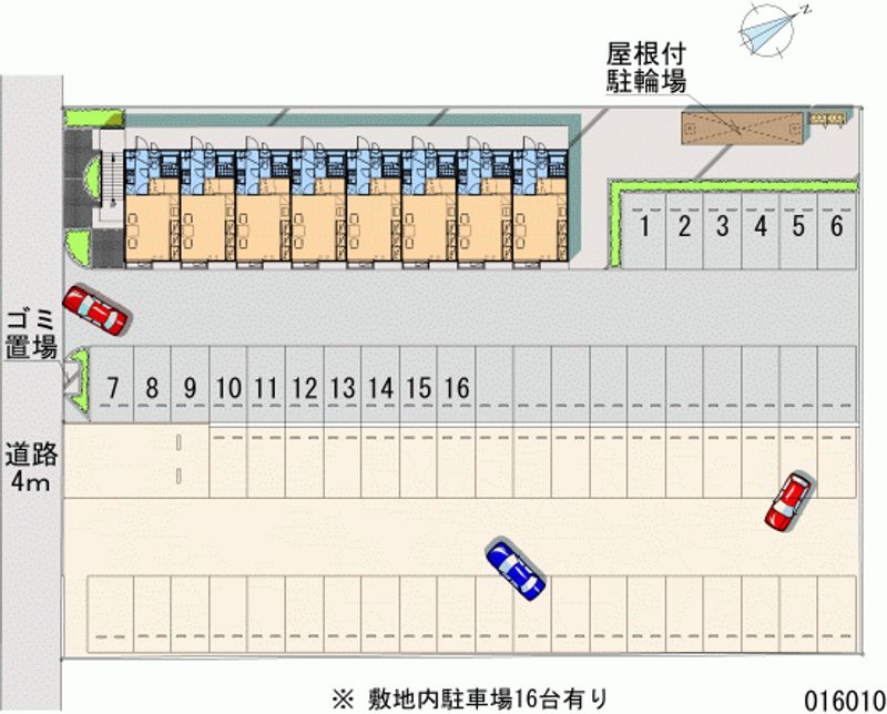 16010月租停车场