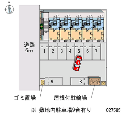 27585 Monthly parking lot