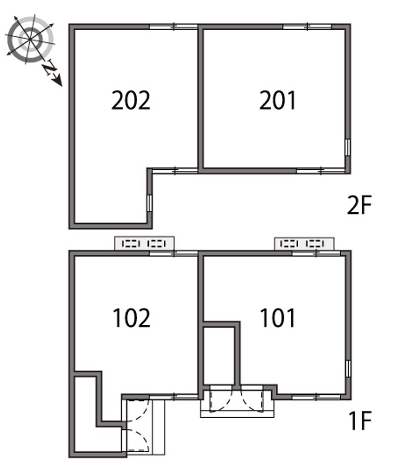 レオネクストＫｉｋｕｓｈｉ 間取り配置図