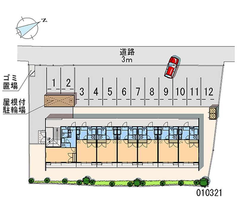 レオパレスレインボーⅡ 共用部分