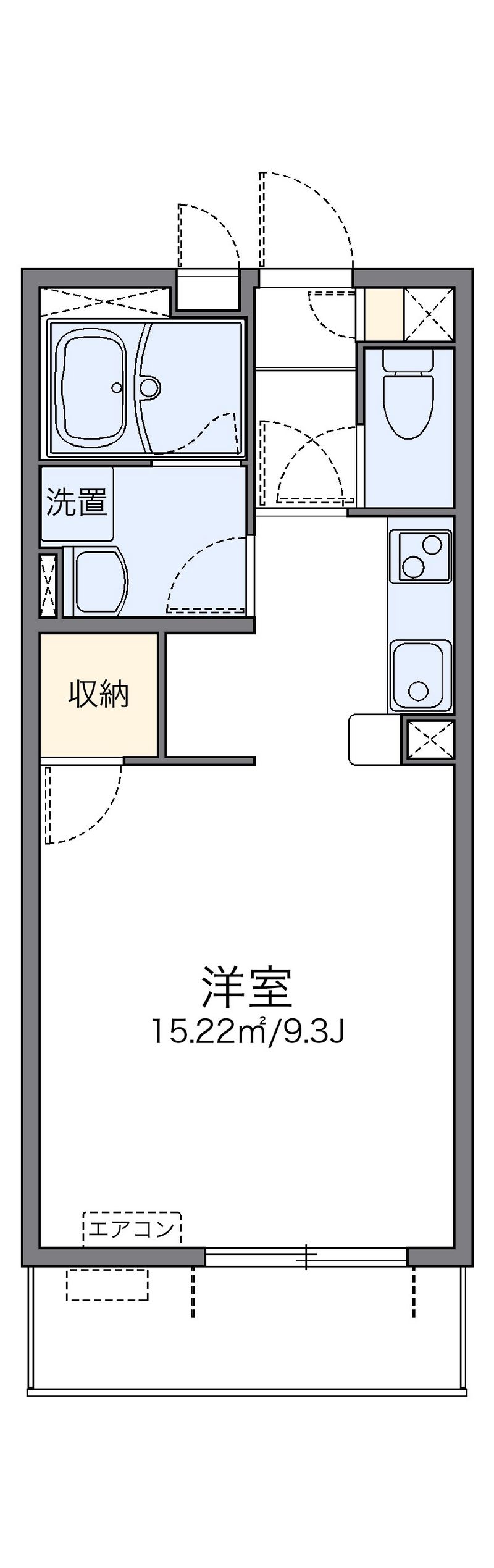 レオネクストコンフォート永楽 間取図