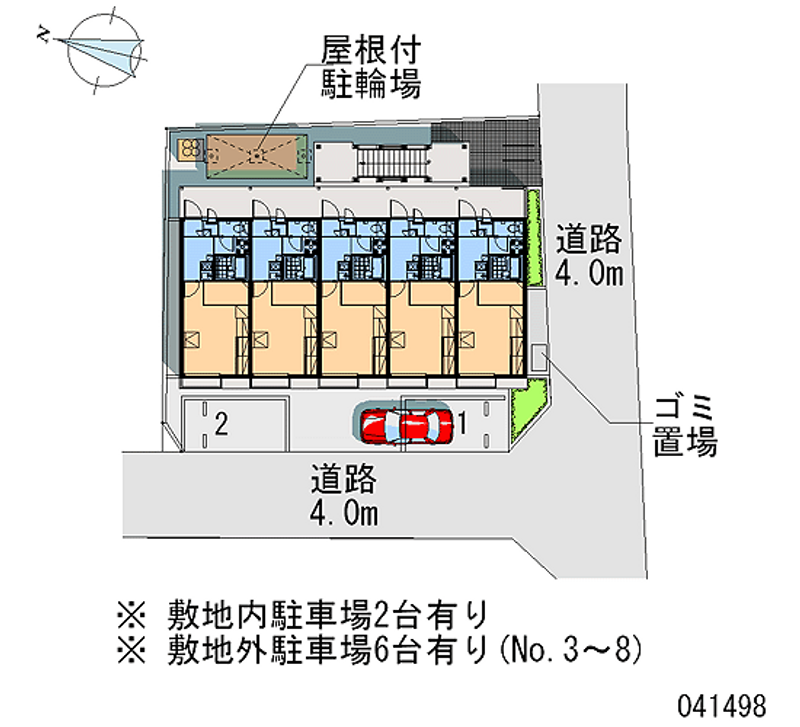 41498 bãi đậu xe hàng tháng