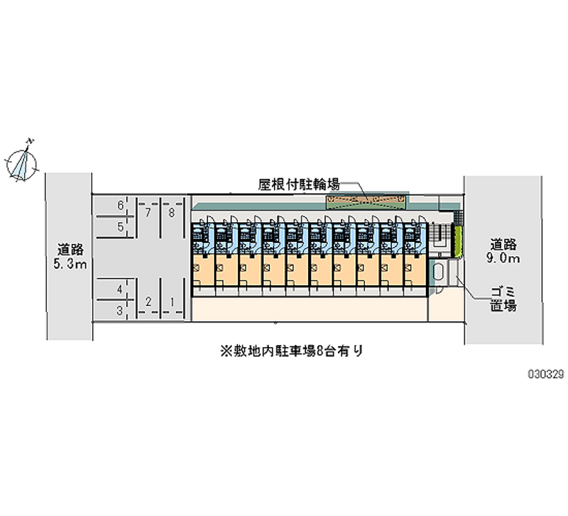 レオパレスボンジョルノ　ナカオ 共用部分