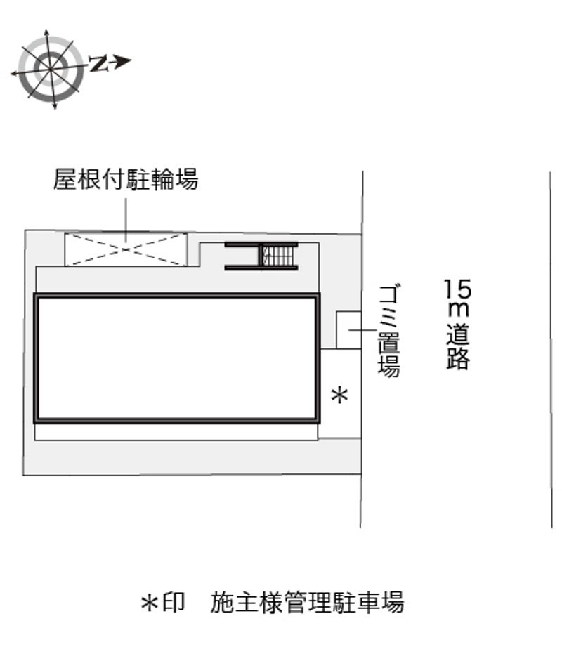 レオパレスチェリーロード 配置図