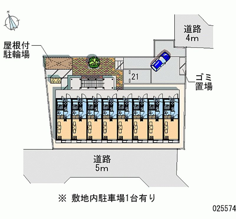 25574月租停车场