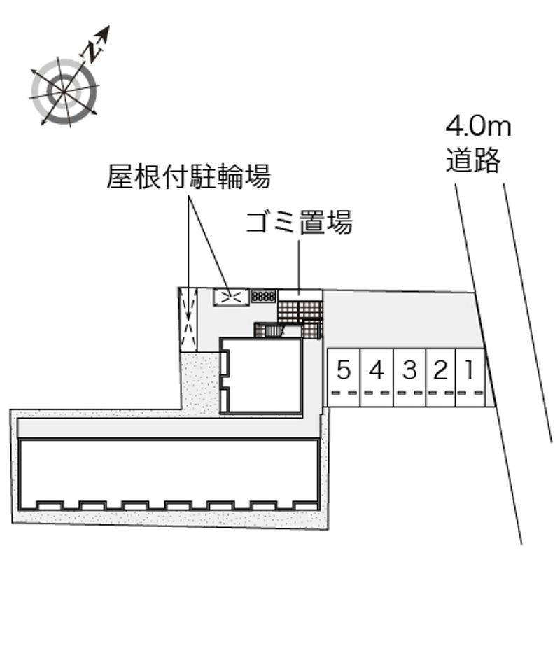 レオネクスト八本松 配置図
