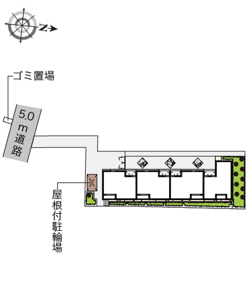 ミランダグリーンビレッジⅢ 配置図