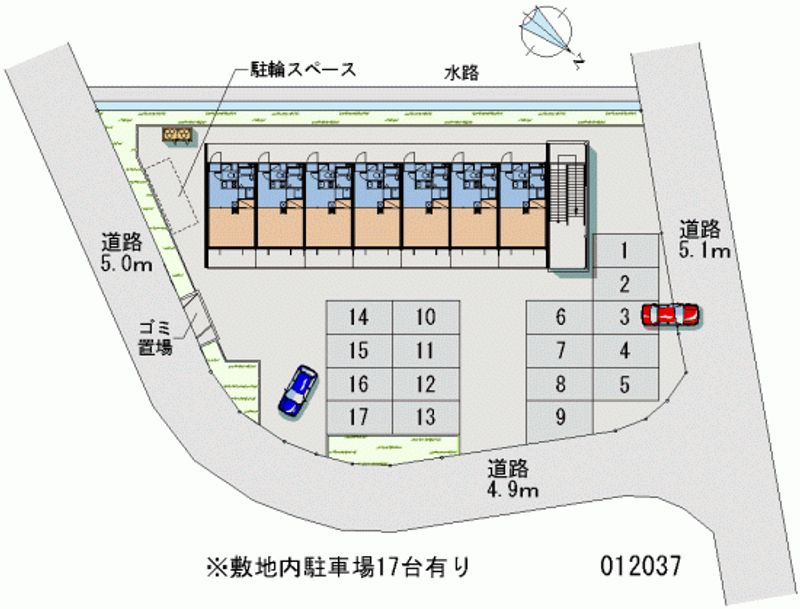 12037月租停車場