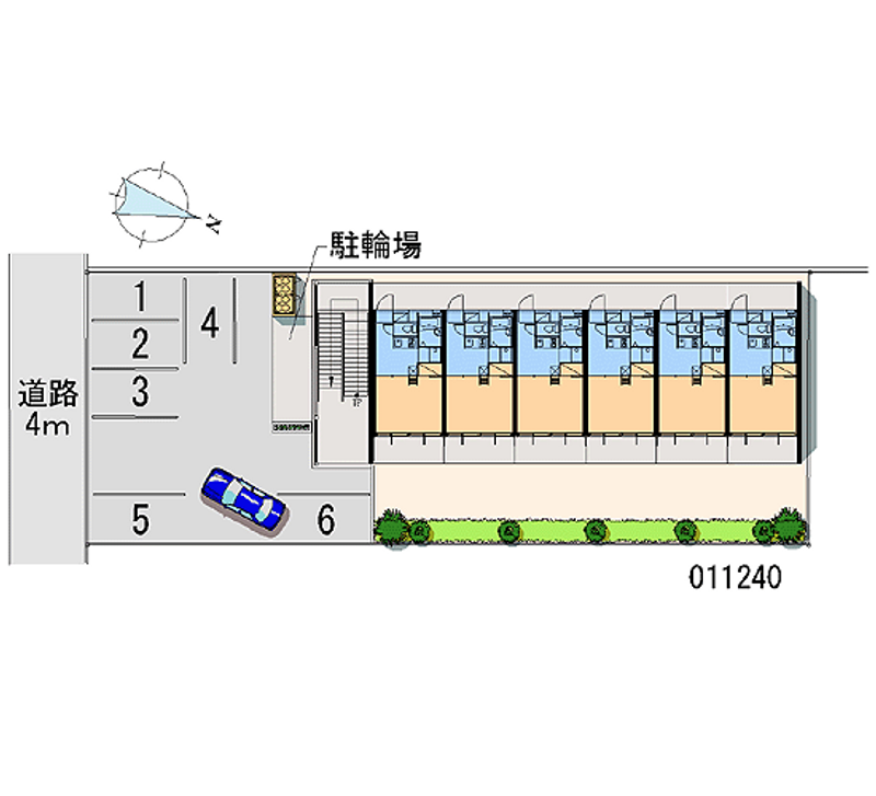 レオパレスＳＵＺＡＫＩ 月極駐車場