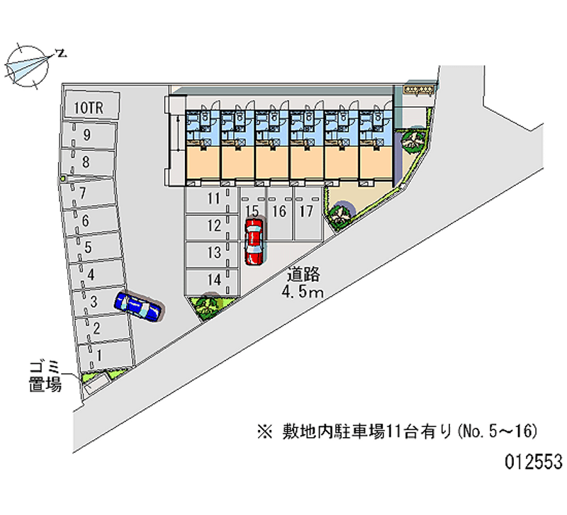 12553月租停車場