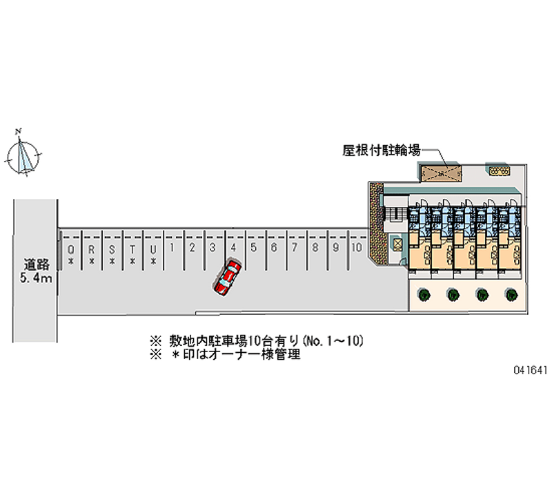 レオパレスチェリー 区画図