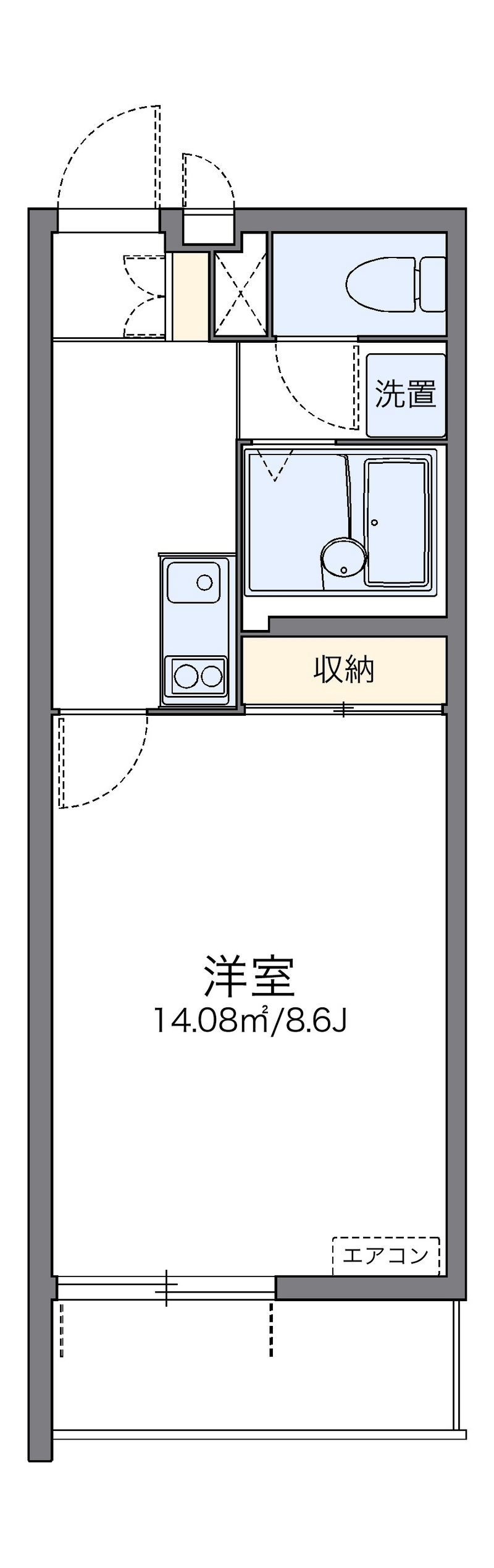 レオネクストシモンズ 間取り