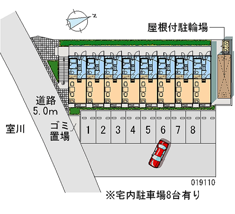 19110 Monthly parking lot