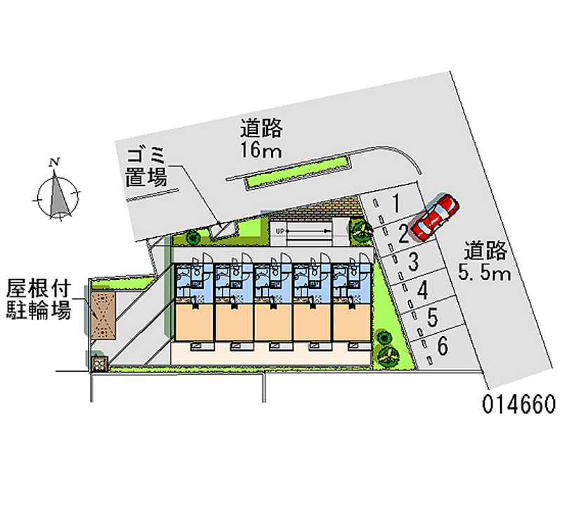 レオパレスコージーコート 月極駐車場