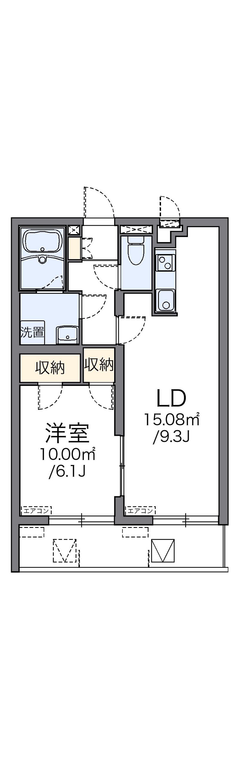LEONEXT Nakanohara 户型图
