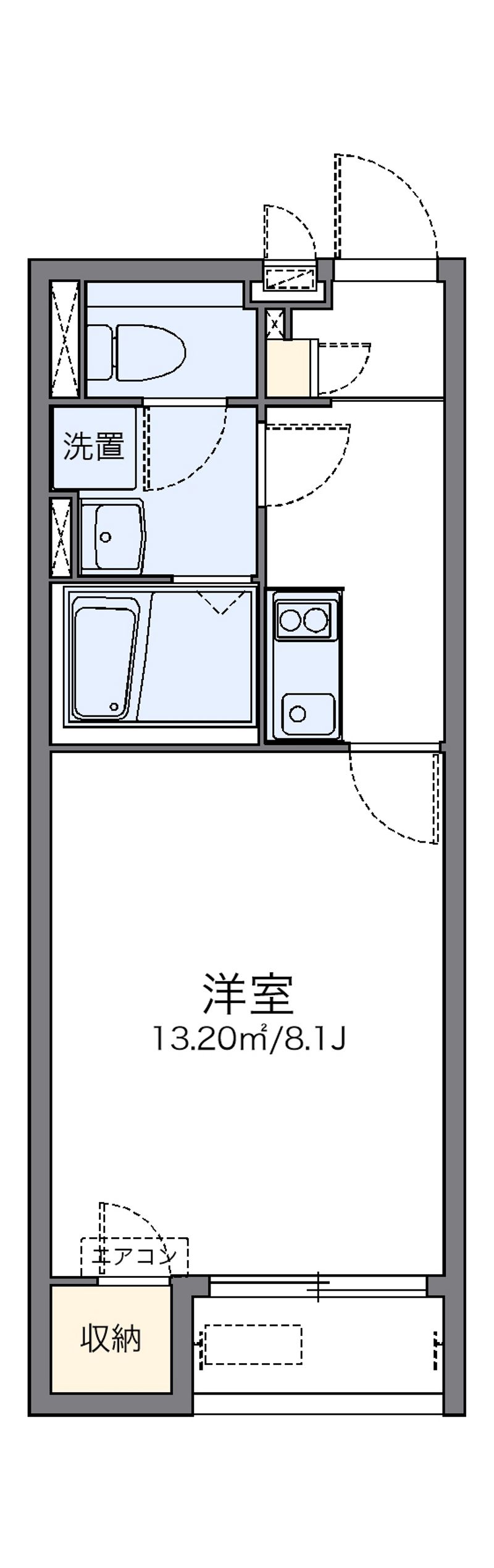 レオネクスト宇多野 間取図