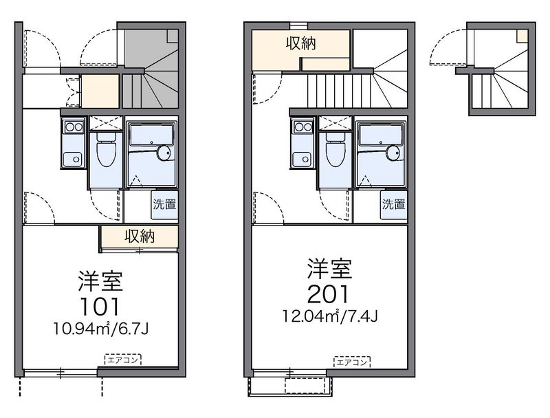 レオネクスト永田 間取図