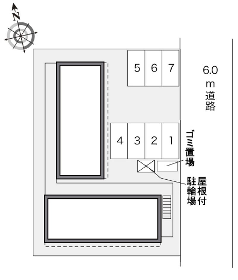 レオパレス彩 配置図