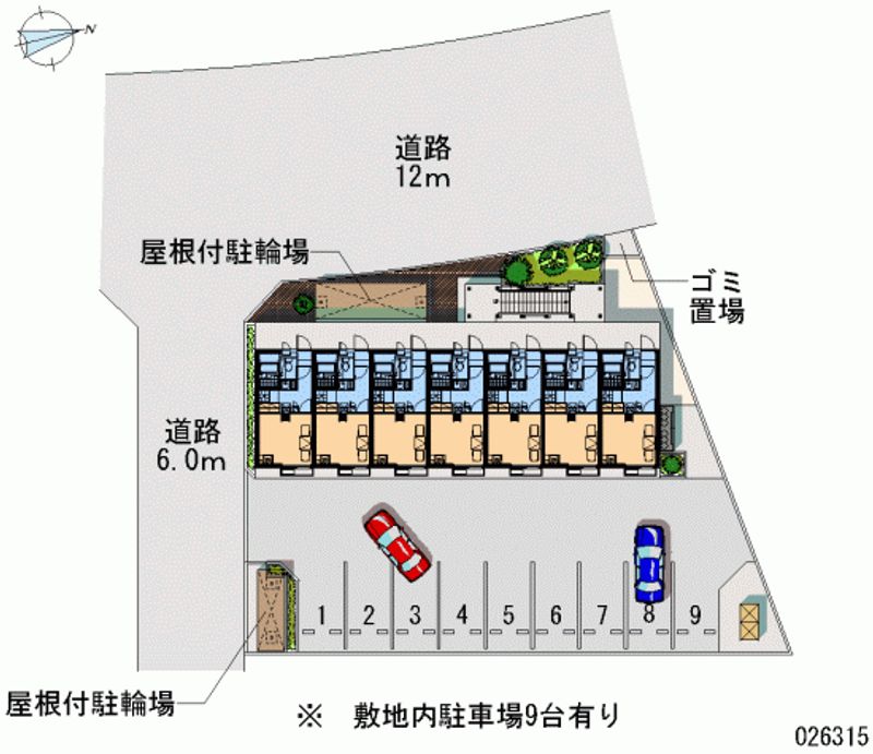 26315 Monthly parking lot