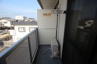 レオパレス松山インターⅡ バルコニー