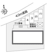 レオパレスＭＩＮＡＭＯＴＯ 配置図