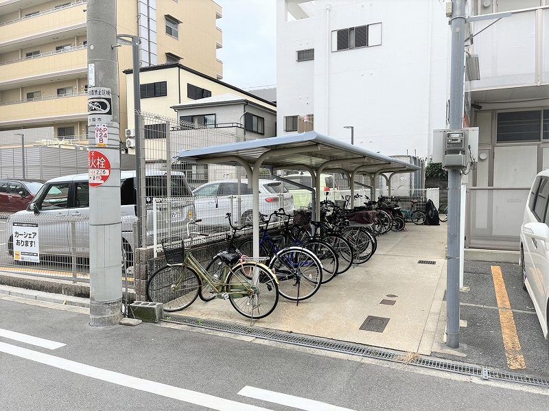 レオパレス住吉壱番館　 庭