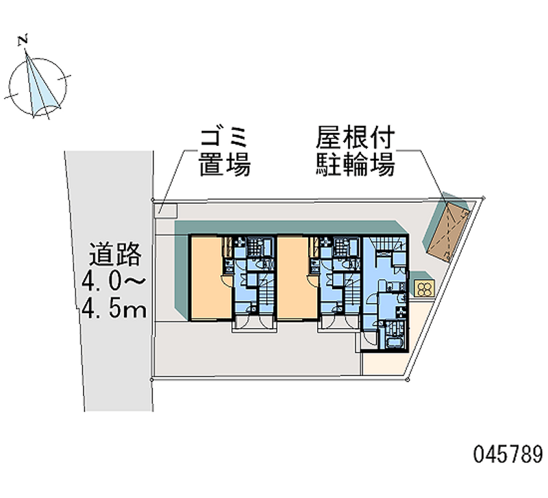 レオネクストエレガンスフジ 区画図