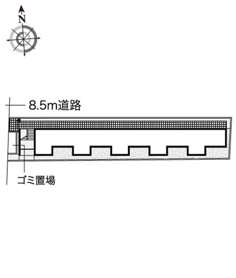 レオネクスト川端Ⅲ 配置図