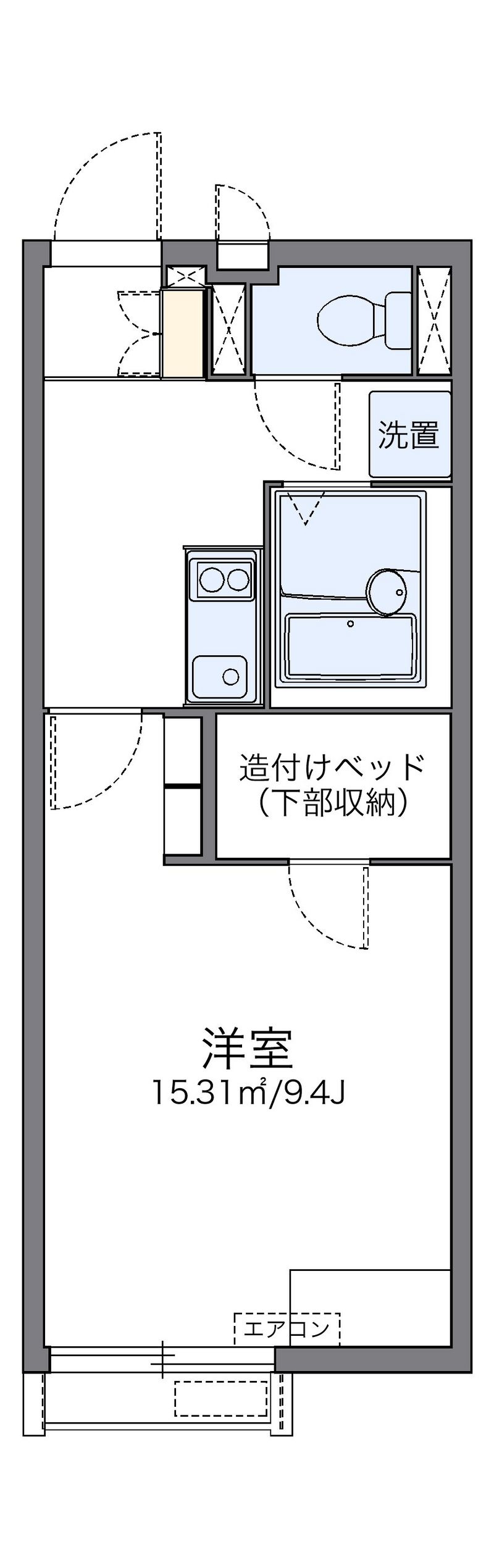 レオネクストフォレスタ 間取図