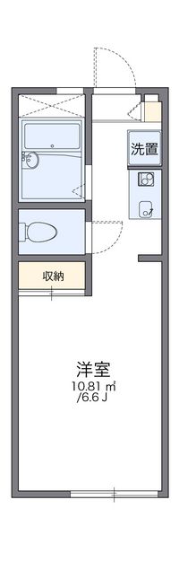 レオパレス鳴尾浜 間取図