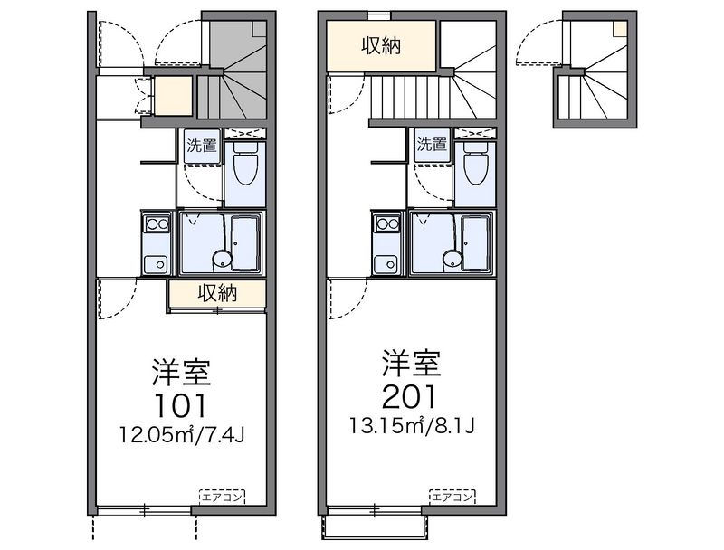 レオネクスト丁田 間取図