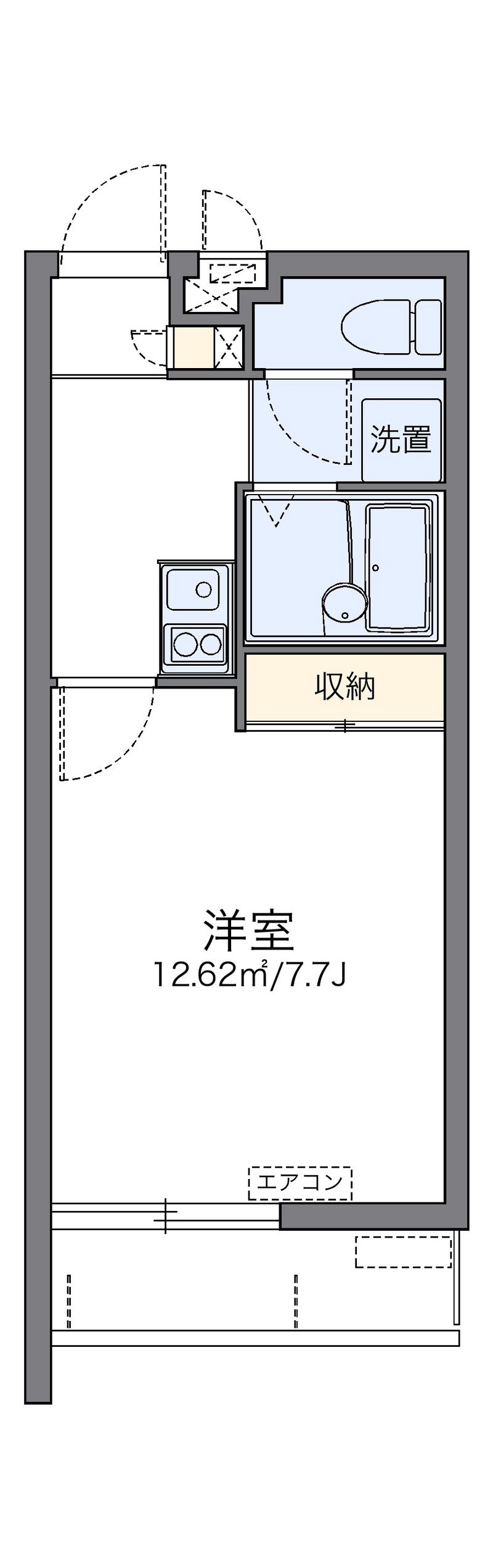 レオネクストサンヤ 間取図