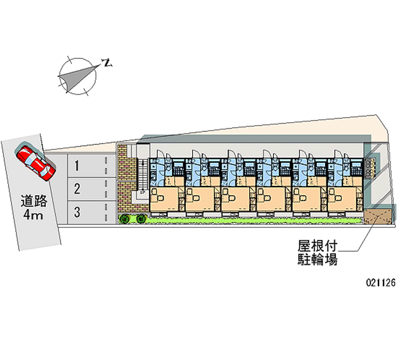 21126 Monthly parking lot