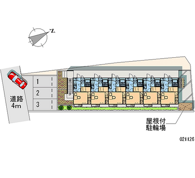 21126 Monthly parking lot