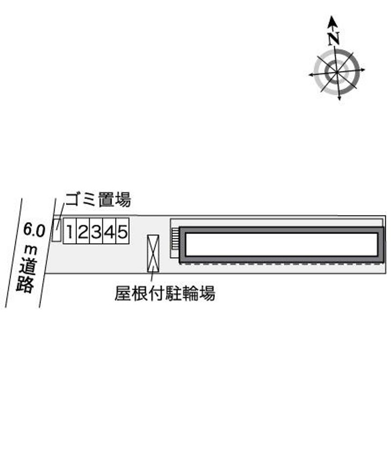 レオパレス千成Ⅰ 配置図